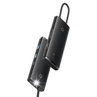 HUB USB-C adapter Baseus 2x USB3.0 HDMI 4K PD 100W