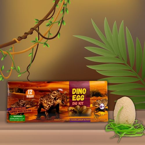 Kopalnia Dinozaurów - Zestaw Wykopalisk Archeologicznych z 12 Dużymi Jajami na Arena.pl