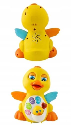 INTERAKTYWNA KACZUSZKA KACZKA GRA JEŹDZI MACHA SKRZYDEŁKAMI SERCE KWACZE na Arena.pl