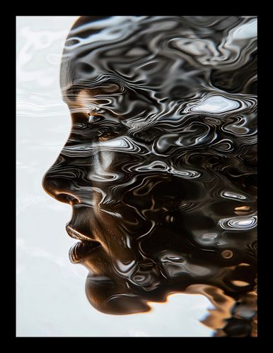 Plakat 15x20cm Wodniste Odbicie Swojego Ja na Arena.pl