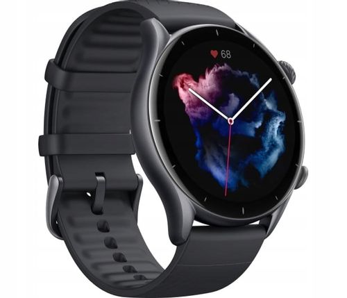 Smartwatch Huami Amazfit GTR 3 Thunder Black 5 ATM AMOLED SpO2 na Arena.pl
