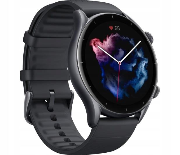 Smartwatch Huami Amazfit GTR 3 Thunder Black 5 ATM AMOLED SpO2 zdjęcie 3
