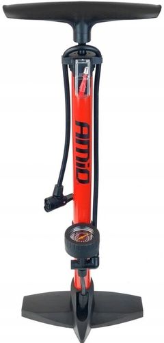 STACJONARNA POMPKA ROWEROWA METALOWA MANOMETR AMIO na Arena.pl