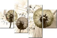 120CM 80CM ZEGAR 4 ELEM DMUCHAWCE SEPI OBRAZ ŚCIENNY