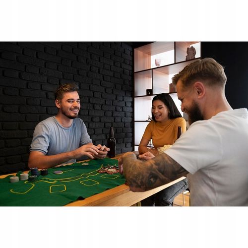 Zestaw do Pokera 200 Żetonów Karty Żetony do Gry Texas Poker + Mata na Arena.pl