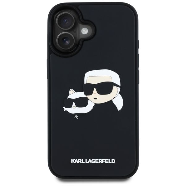 Etui Karl Lagerfeld do iPhone 16, Czarny zdjęcie 3