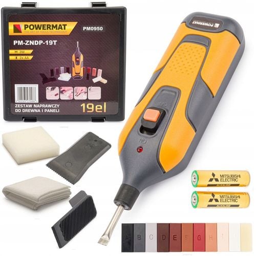 ZESTAW DO NAPRAWY PANELI MEBLI WOSK NAPRAWCZY 18 SZTUK WALIZKA na Arena.pl