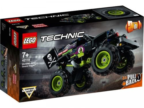 LEGO TECHNIC 42118 MONSTER JAM GRAVE DIGGER na Arena.pl