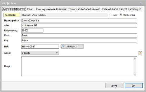 mFaktura Standard - program do faktur, fakturowania, licencja wieczysta na Arena.pl
