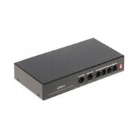 Switch PoE Dahua do monitoringu 4 kamery PFS3006-4ET-36 4xPoE+2xUplink