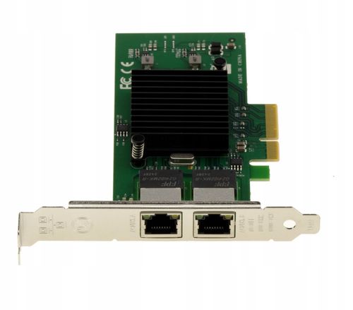 Karta sieciowa Pcie X4 2-port na Arena.pl