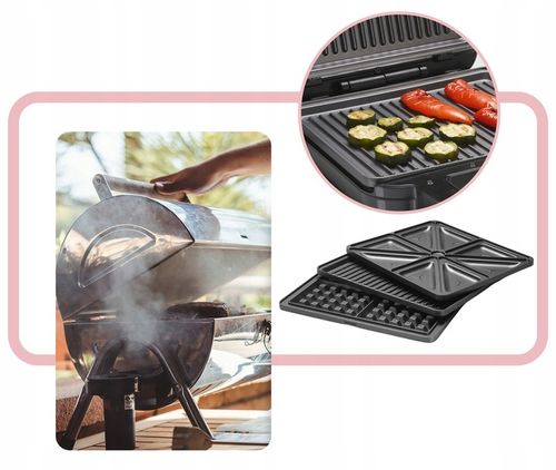 Opiekacz 3w1 1200W wymienne wkłady TS9656 na Arena.pl