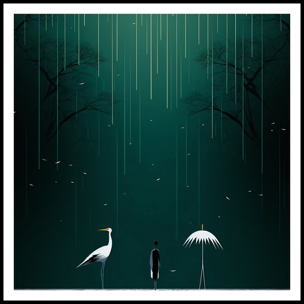 Plakat 80x80cm Nocne Marzenia zdjęcie 3