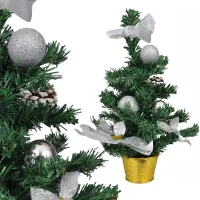 Choinka sztuczna dekoracja ozdoba święta na komodę biurko do pokoju 40 cm