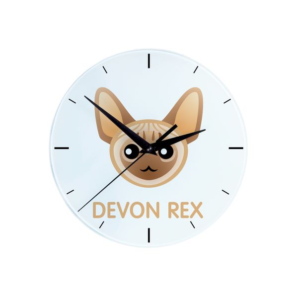 Devon Rex zegar z kotem Art-Dog zdjęcie 1