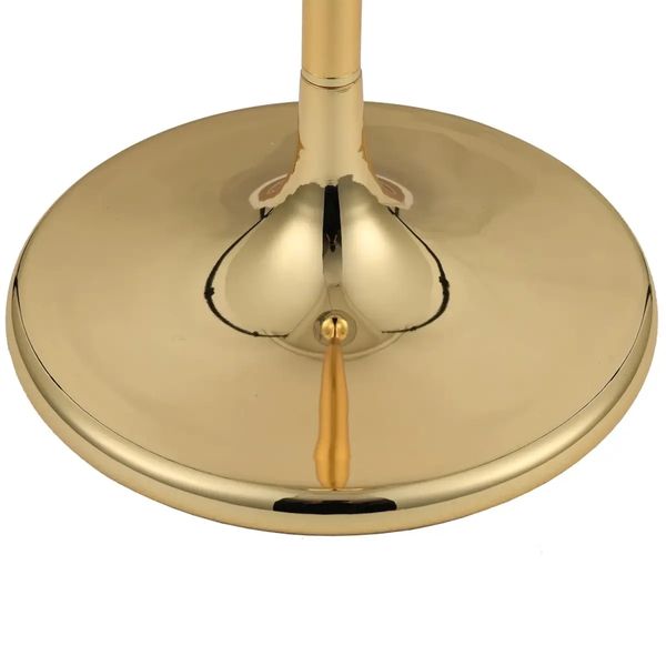 Podłogowa lampa z abażurem Queen ML-8046-F gold Step klasyczna złota zdjęcie 3