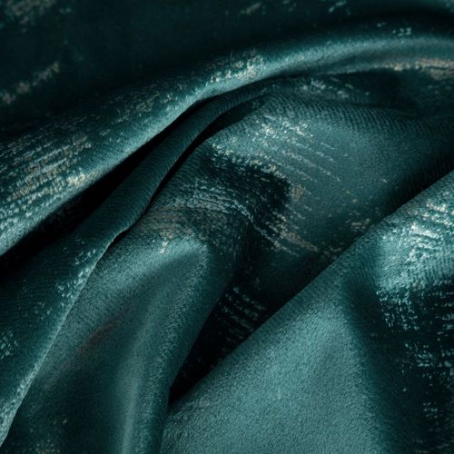 Zasłona gotowa na taśmie ADRIA 140x270 ciemnoturkusowo/szampańska na Arena.pl