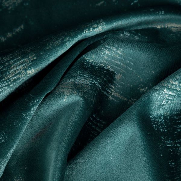 Zasłona gotowa na taśmie ADRIA 140x270 ciemnoturkusowo/szampańska zdjęcie 8