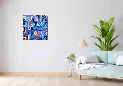 Obraz 60x60cm Rytmiczne Echo na Arena.pl