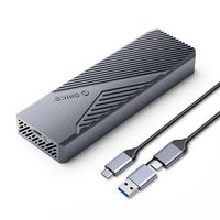 kieszeń obudowa na dysk cnm2-g20 m.2 nvme usb-c 20gb/s - szara