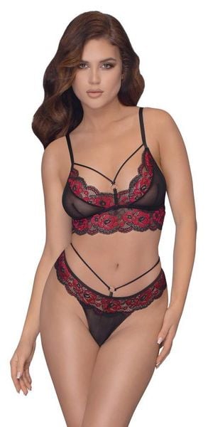 Bra Set Black/Red L zdjęcie 2