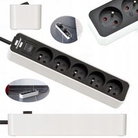 Listwa zasilająca przedłużacz ELEKTRYCZNY 5G 1,5M BRENNENSTUHL ECOLOR