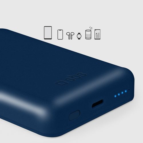 powerbank 5000 mah magsafe - niebieski na Arena.pl