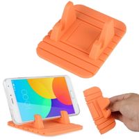 Stabilny uchwyt stojak samochodowy mata gumowa antypoślizgowa na telefon