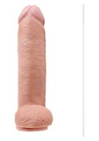 cock 12 inch with balls light skin tone