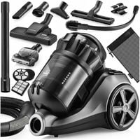 ODKURZACZ CYKLONOWY MOZANO BEZWORKOWY TURBOSZCZOTKA 4000W FILTR HEPA 3L