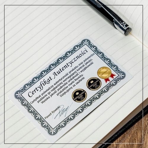 pionowy, dwukolorowy portfel męski ze skóry naturalnej - rovicky na Arena.pl