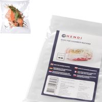 worki do pakowarki próżniowej 140x200mm 100szt. - hendi 970607