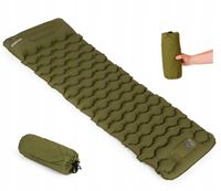 KimEVAN LEKKI MATERAC TURYSTYCZNY TREKKINGOWY MATA Z WBUDOWANĄ POMPKĄ 190cm