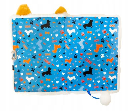 Pamiętnik Z Kłódką 3D Włochacz A5 96K Corgi 6931 na Arena.pl