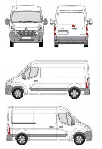 Platforma dachowy bagażnik Renault Master L2H2W na Arena.pl