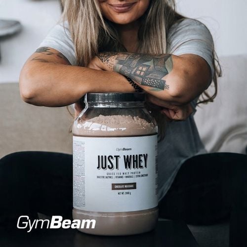 ODŻYWKA BIAŁKO SERWATKOWE JUST WHEY PREMIUM WPC GymBeam 2000g wanilia na Arena.pl