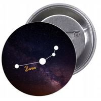 Przypinki buttony ZNAKI ZOODIAKU BARAN