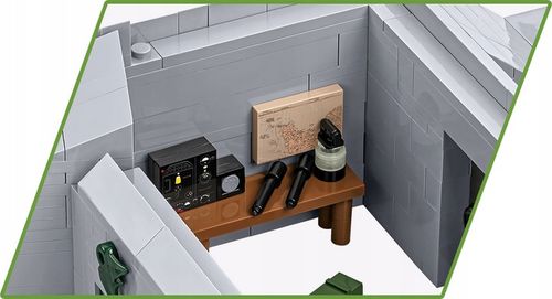 Klocki COBI 3136 German Bunker Regelbau 667 niemiecki schron bunkier na Arena.pl