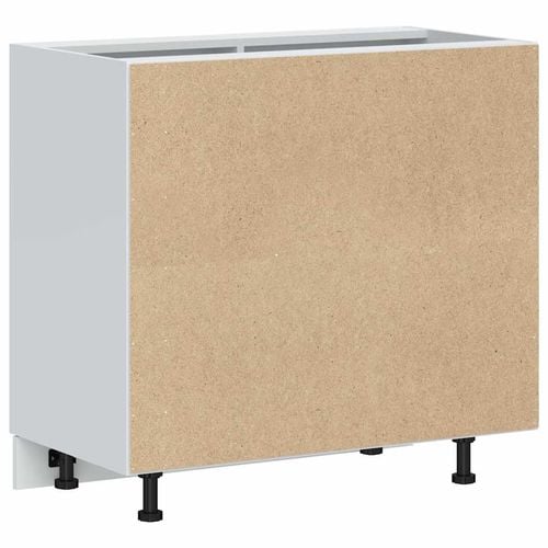 Szafka dolna pod zlew Lyon czarny drewno klejone na Arena.pl