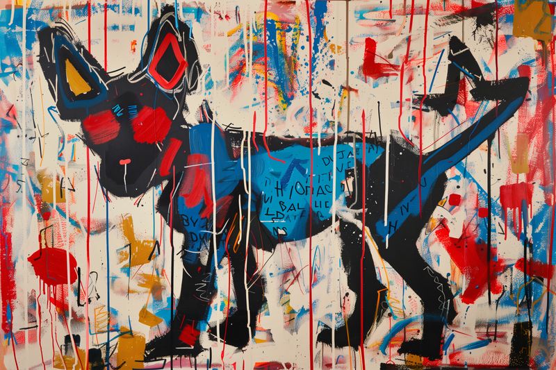 Plakat 45x30cm Miejski Pies zdjęcie 1