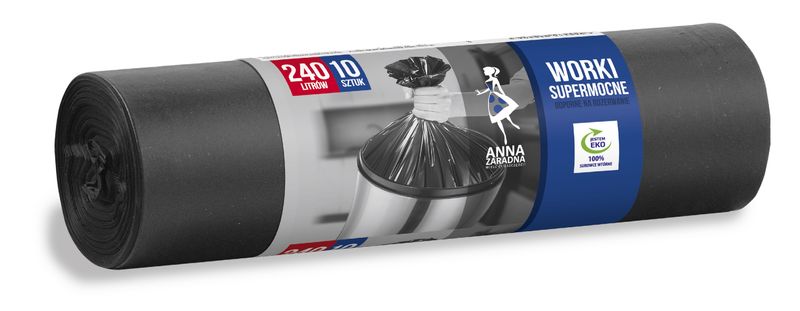 ANNA ZARADNA WORKI LD 240L/A`10 CZARNE zdjęcie 1