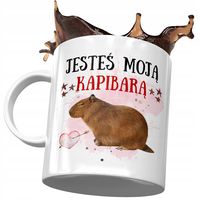 Kubek Kapibara Na Urodziny Imieniny Prezent Z Nadrukiem Ze Zdjęciem