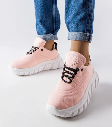 Różowe sneakersy Aisys 40 na Arena.pl