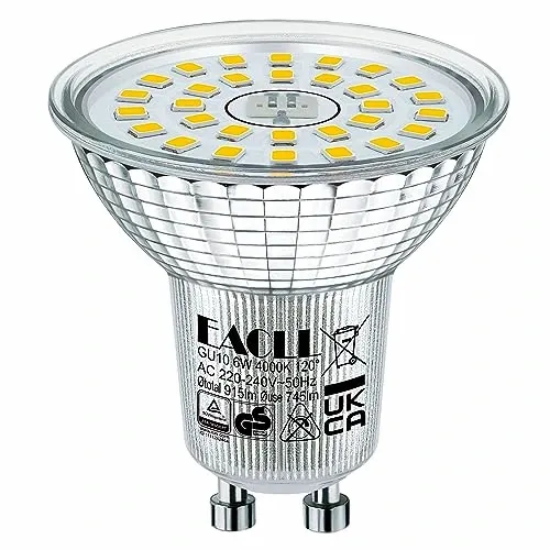 ŻARÓWKI HALOGENOWE EACLL GU10 LED 100W 4 SZT zdjęcie 1