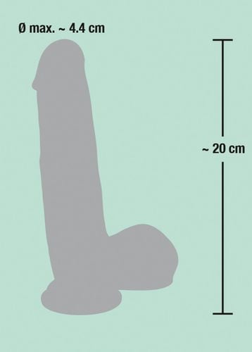 medical silicone dildo 20 cm na Arena.pl