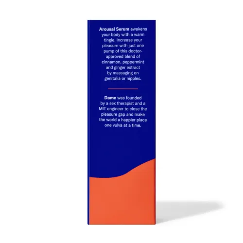 dame products arousal serum 30ml - formuła roślinna z olejkiem miętowym na Arena.pl