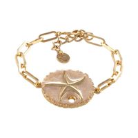 Bransoletka z rozgwiazdą na perłowej rafie (B25/LAT/09/4AU)