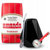 Zestaw Startowy do Yerba Mate Amanda Elaborada Tradicional + Akcesoria