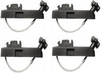 Uniwersalne mocowania cybanty do boxa dachowego Flexi Fit 4 szt.