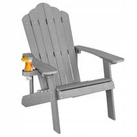 Fotel ogrodowy Leżak z uchwytem na kubek